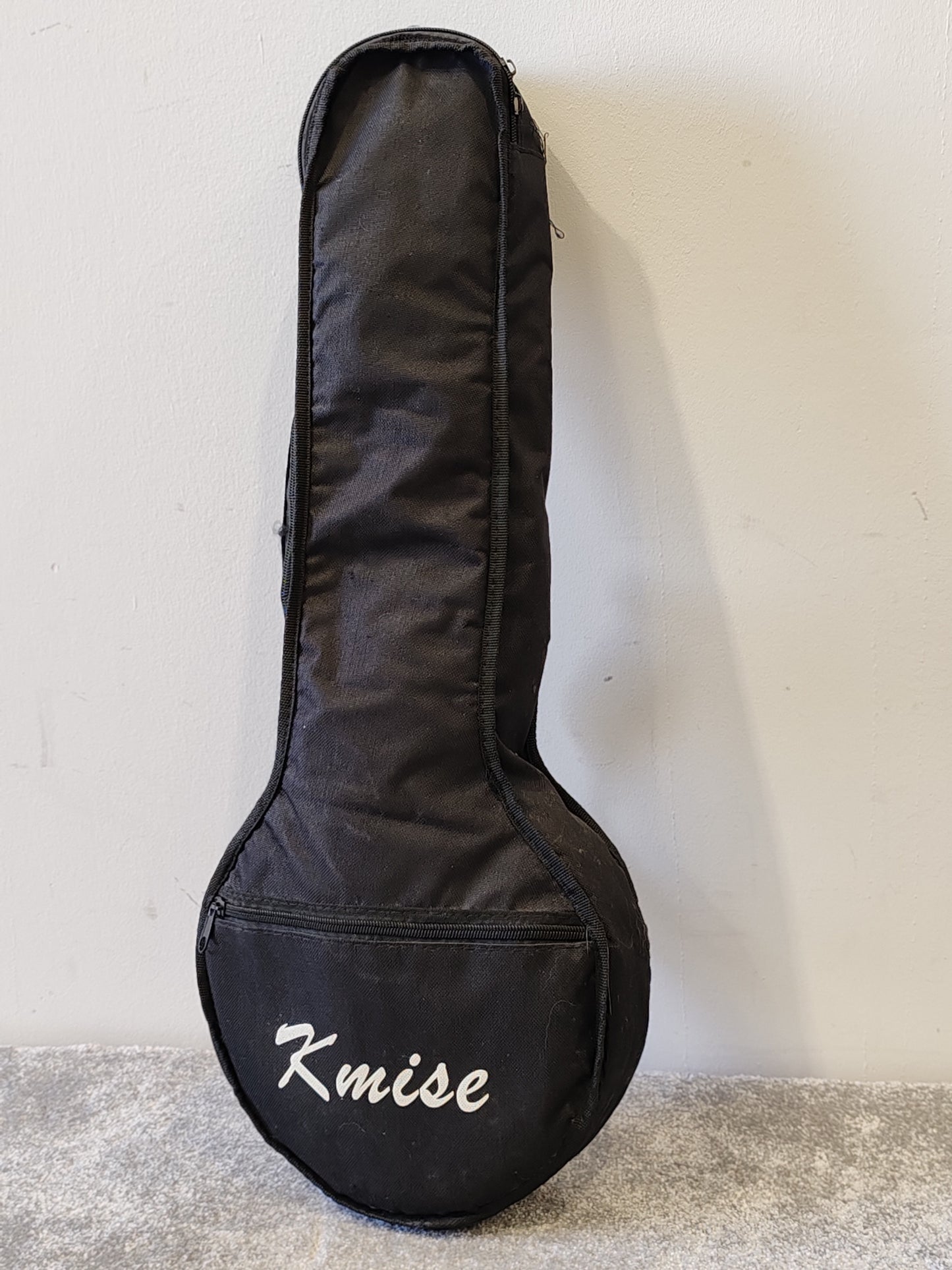 Kmise Ukulele Banjo – Very Good Condition | Polyester Drumhead, Closed Geared Tuners