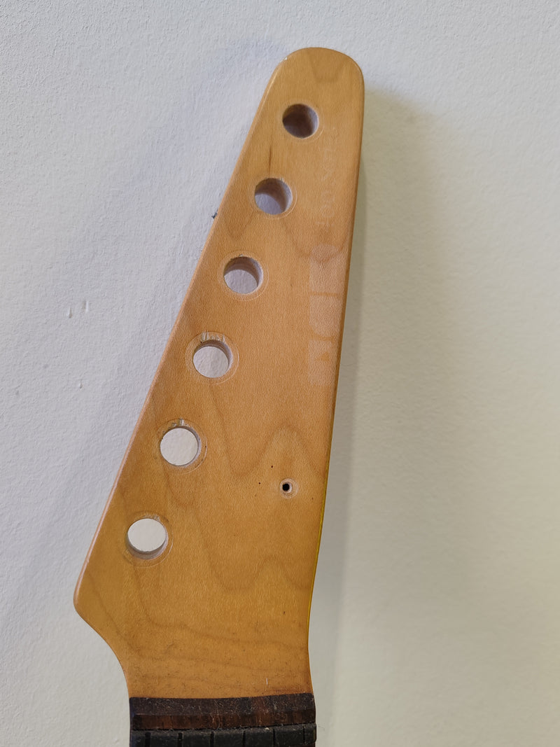 ESP Telecaster Guitar Neck - Added 22nd Fret - Maple Fretboard - Good - image 3