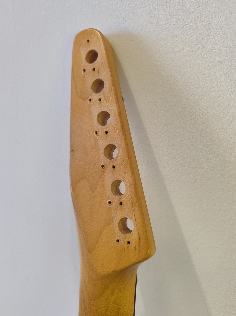 ESP Telecaster Guitar Neck - Added 22nd Fret - Maple Fretboard - Good - image 4