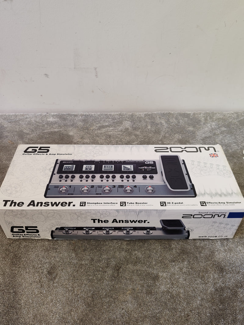 Zoom G5 Guitar Multi-Effects & Amp Simulator - Excellent w/ Original Box - image 9
