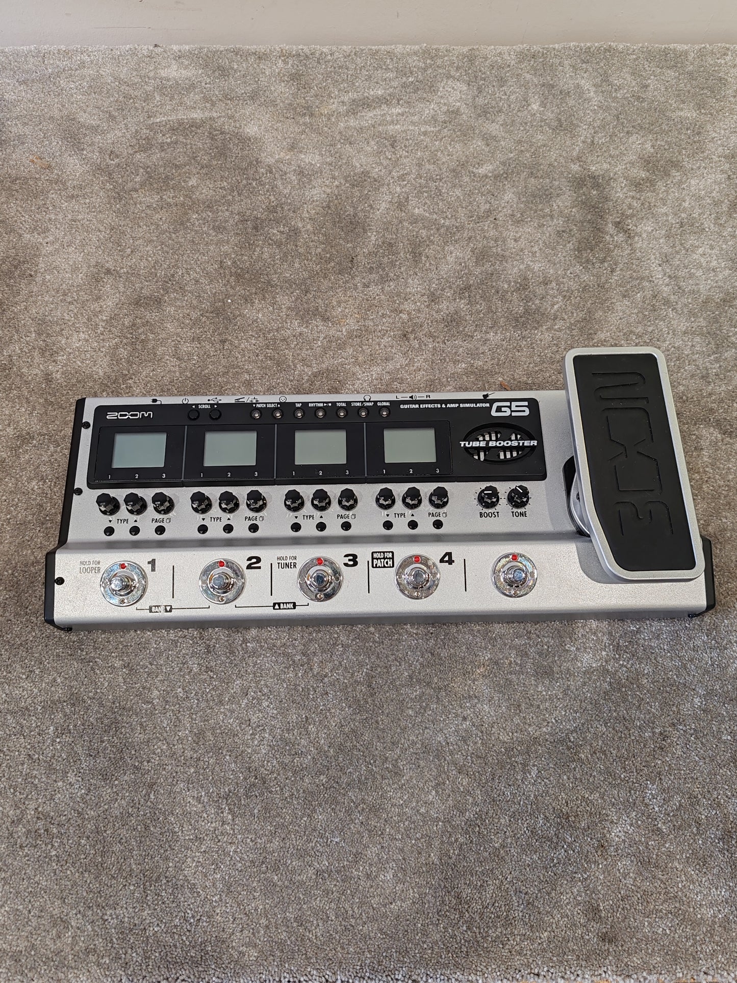 Zoom G5 Guitar Multi-Effects & Amp Simulator – Excellent w/ Original Box
