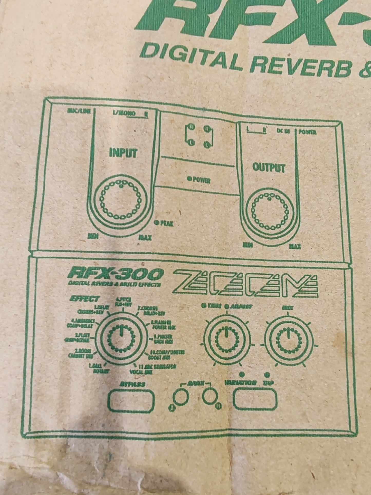 Zoom RFX-300 Multi-Effects Processor – Excellent Condition w/ Original Box