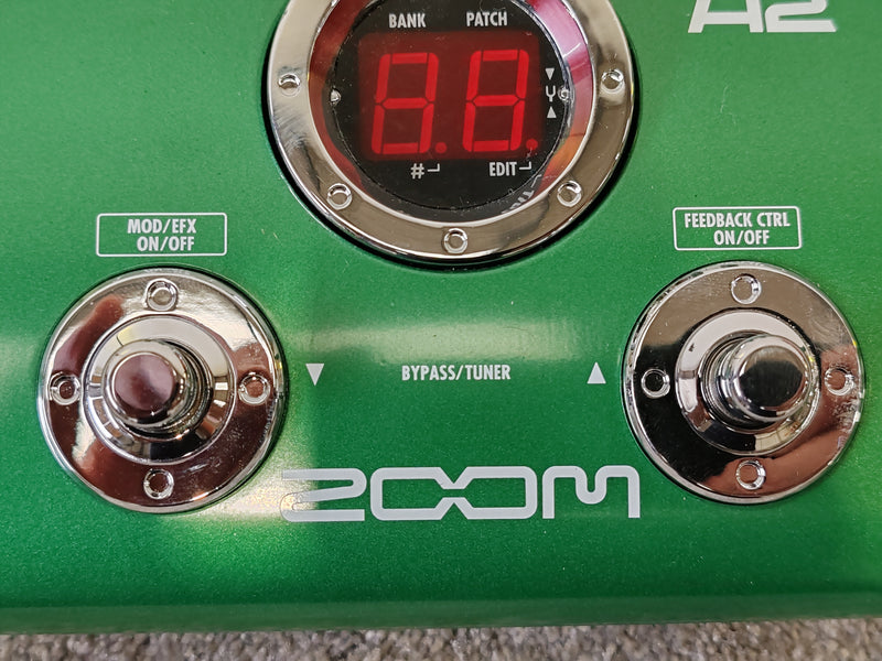 Zoom A2 - Acoustic Multi-Effects Pedal - Excellent w/ Original Box & Manual - image 6