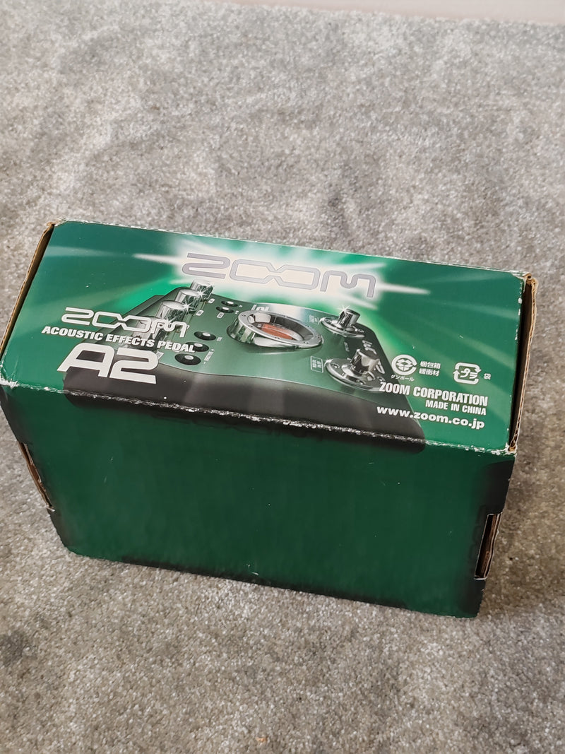 Zoom A2 - Acoustic Multi-Effects Pedal - Excellent w/ Original Box & Manual - image 12