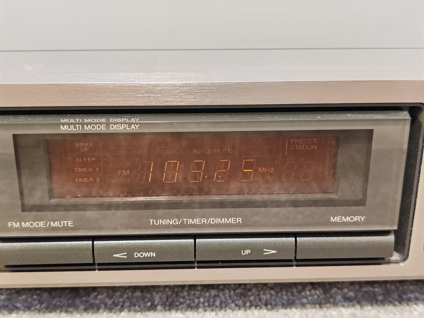 JVC FX-535L Vintage Tuner – w/ Manual & Antenna – Very Good