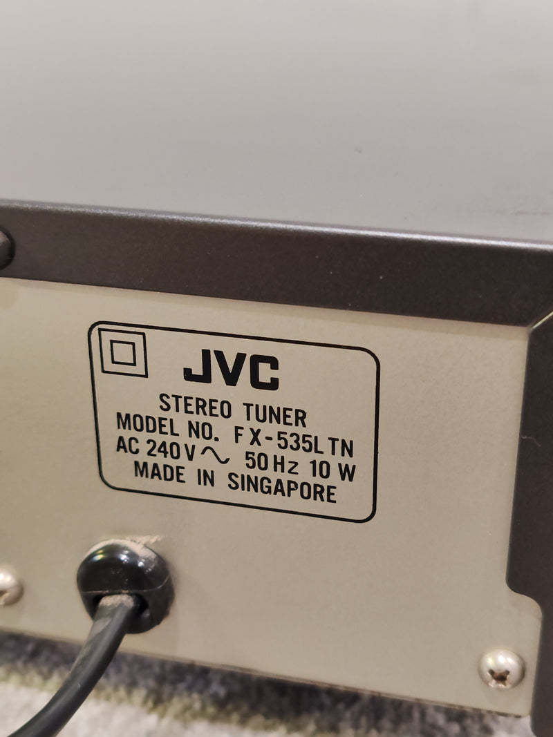 JVC FX-535L Vintage Tuner - w/ Manual & Antenna - Very Good - image 11
