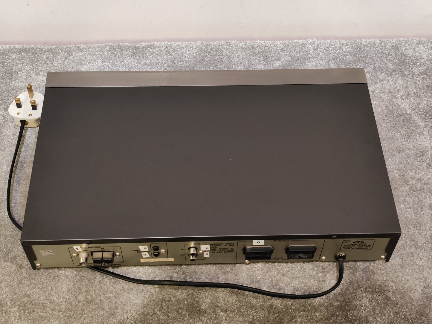 JVC FX-535L Vintage Tuner – w/ Manual & Antenna – Very Good