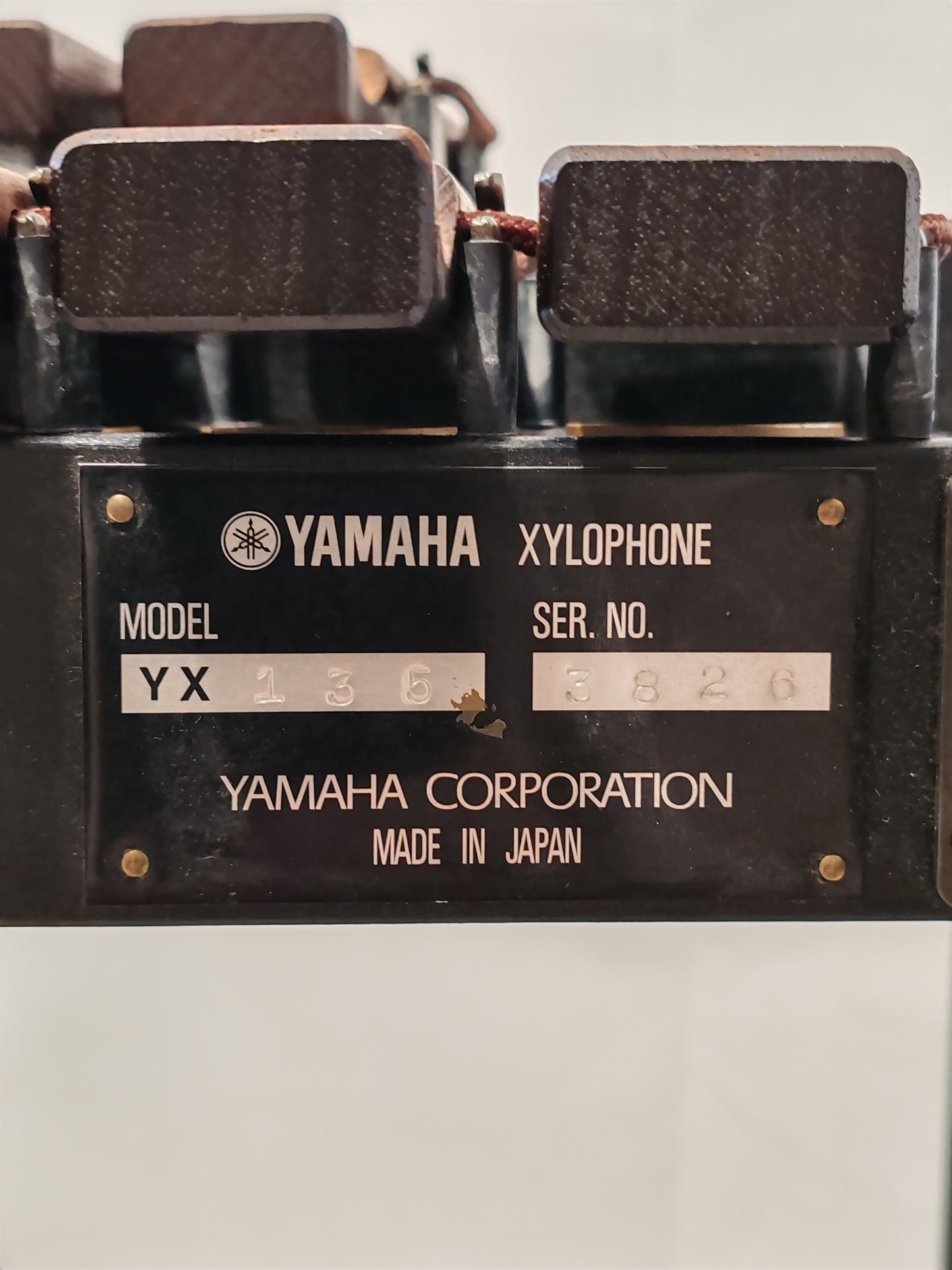 Yamaha YX-135 – 3.5 Octave Padauk Bar Xylophone – Very Good