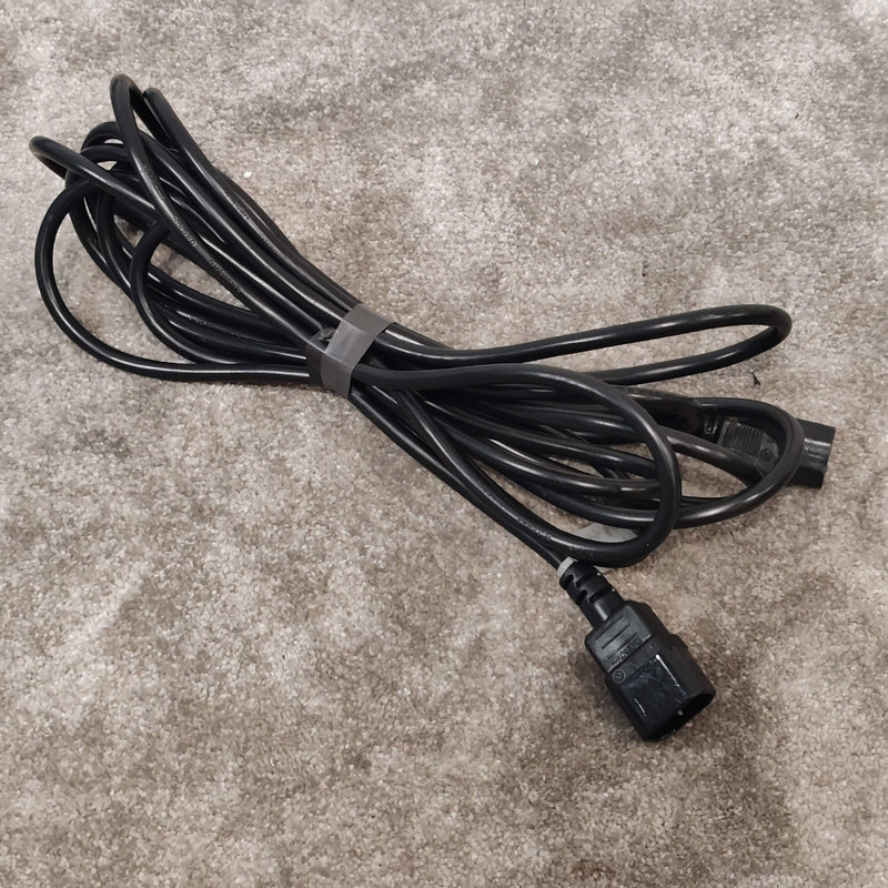 1x3m and 1x5m Power Extension Cable IEC Male to Female UPS Lead C14 to C13 - Excellent - image 3