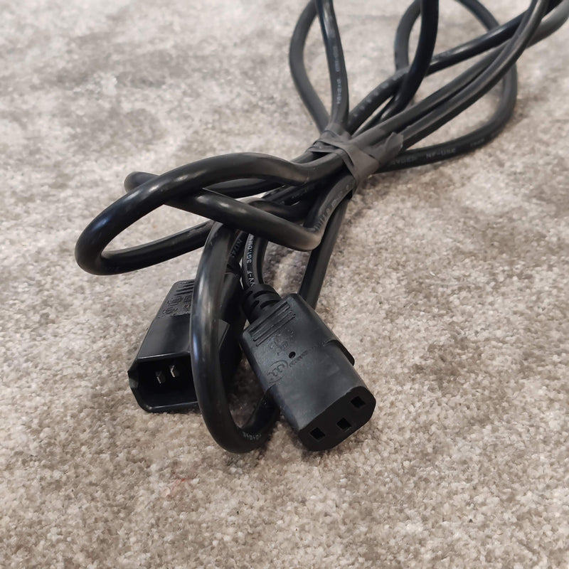 1x3m and 1x5m Power Extension Cable IEC Male to Female UPS Lead C14 to C13 - Excellent - image 5