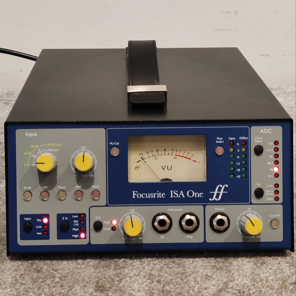 Focusrite ISA One - Single-Channel Mic Preamp, Transformer-Coupled - Excellent w/ Original Box