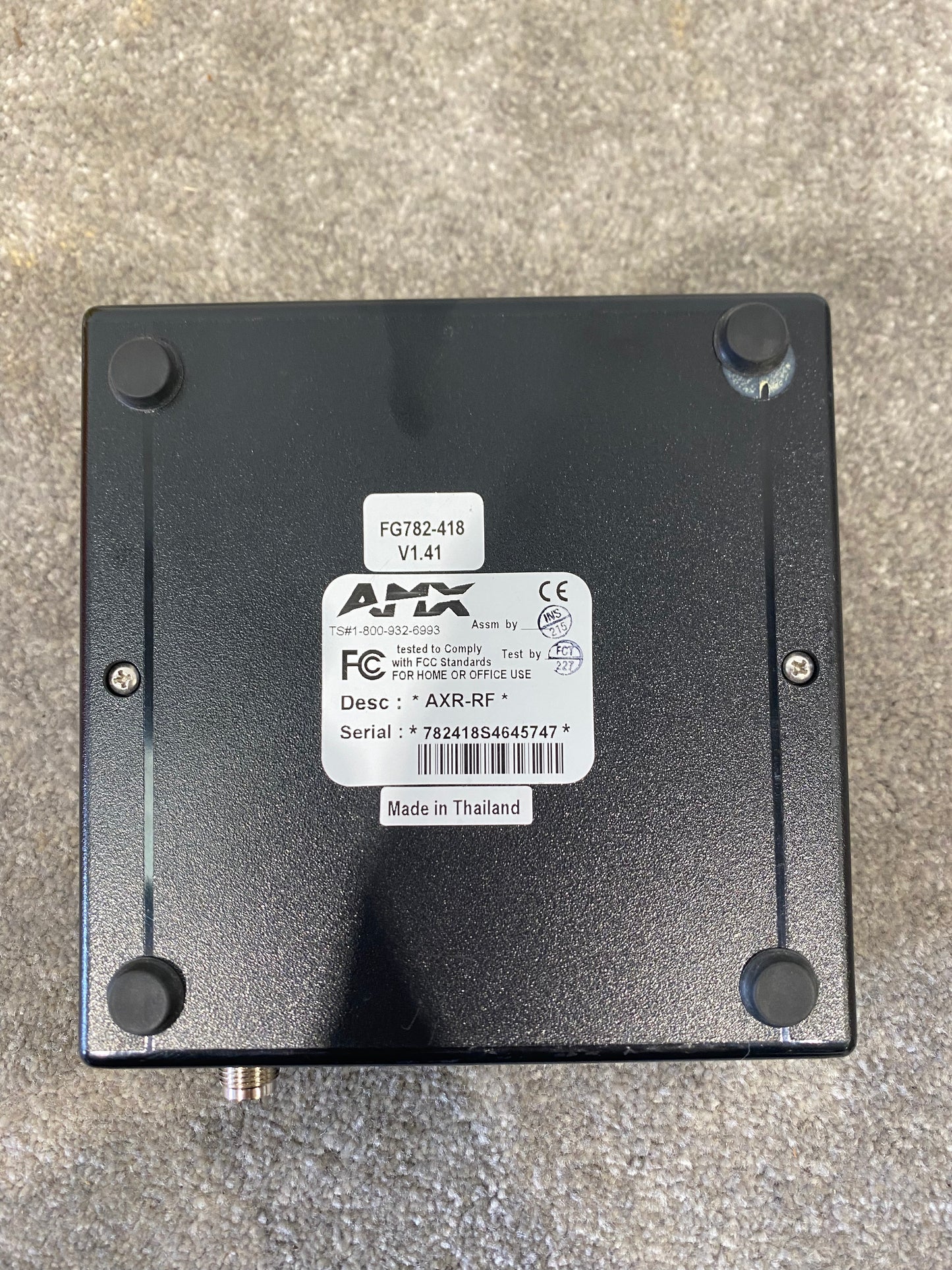 AMX AXR-RF Radio Receiver – Wireless Control Integration, Compact Form – Very Good