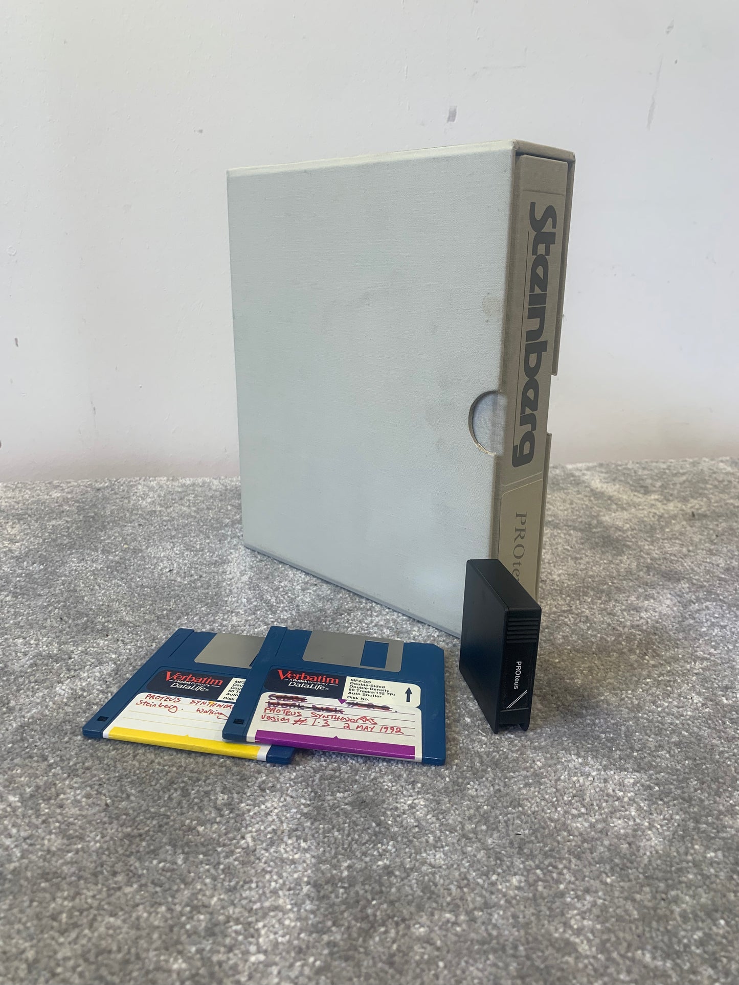 Steinberg PROteus – Boxed w/ Manual & Security Key, Original & Backup Disks – Excellent