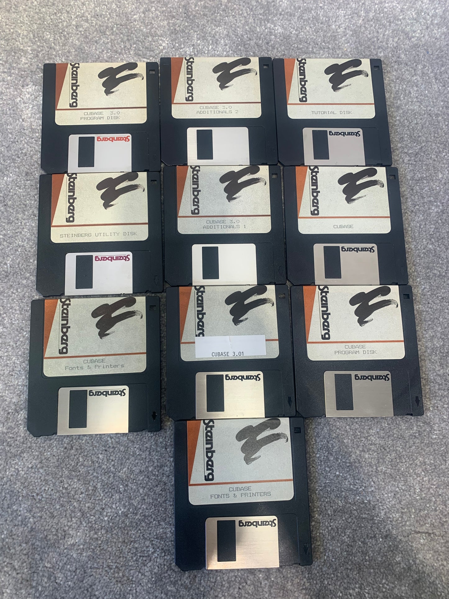 Steinberg Cubase 2.0 / 3.0 – Boxed w/ Manual, Key, Disks, CD-ROM Guide, Tutorials, Utilities – Excellent