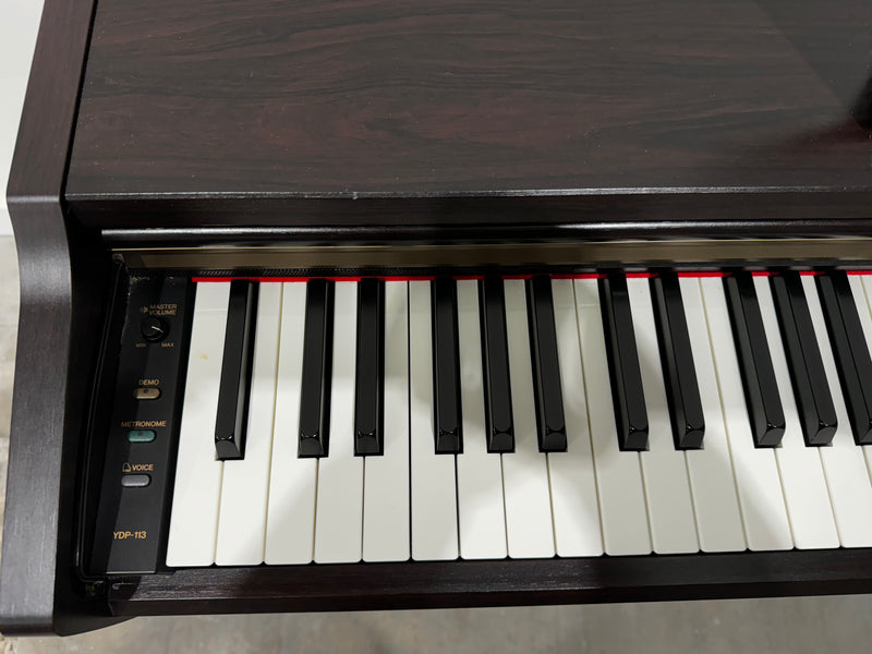 Yamaha YDP-113 Digital Piano With Stool and Sustain Pedal - image 2