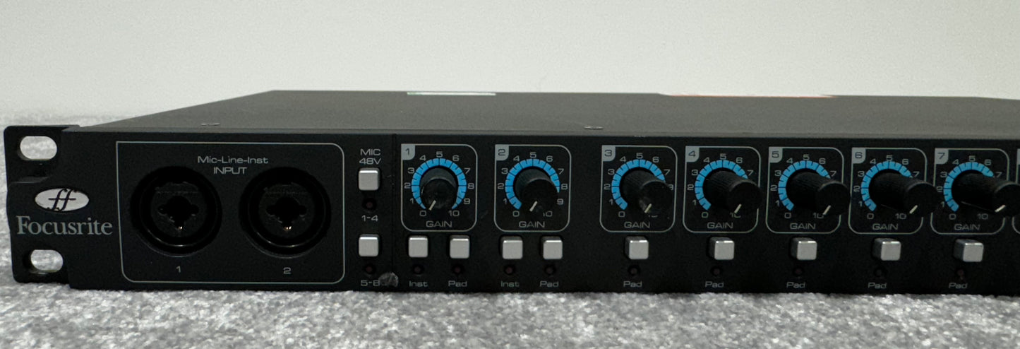 Focusrite Octopre Mk 2 Audio Interface Expansion