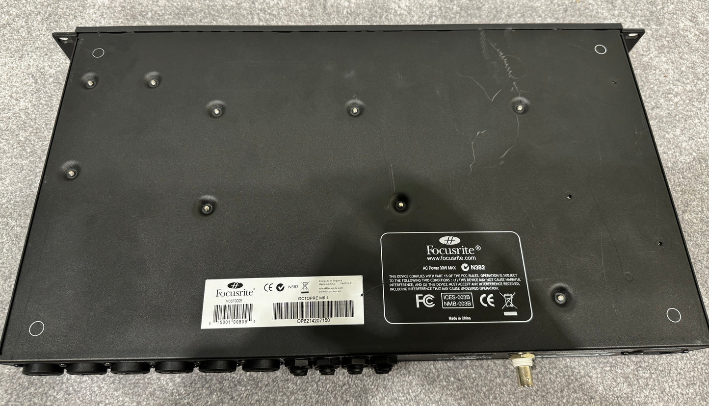 Focusrite Octopre Mk 2 Audio Interface Expansion