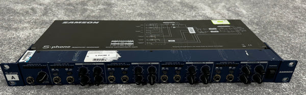 Samson Audio S-Phone – 4 Channel Headphone Amplifier – Very Good