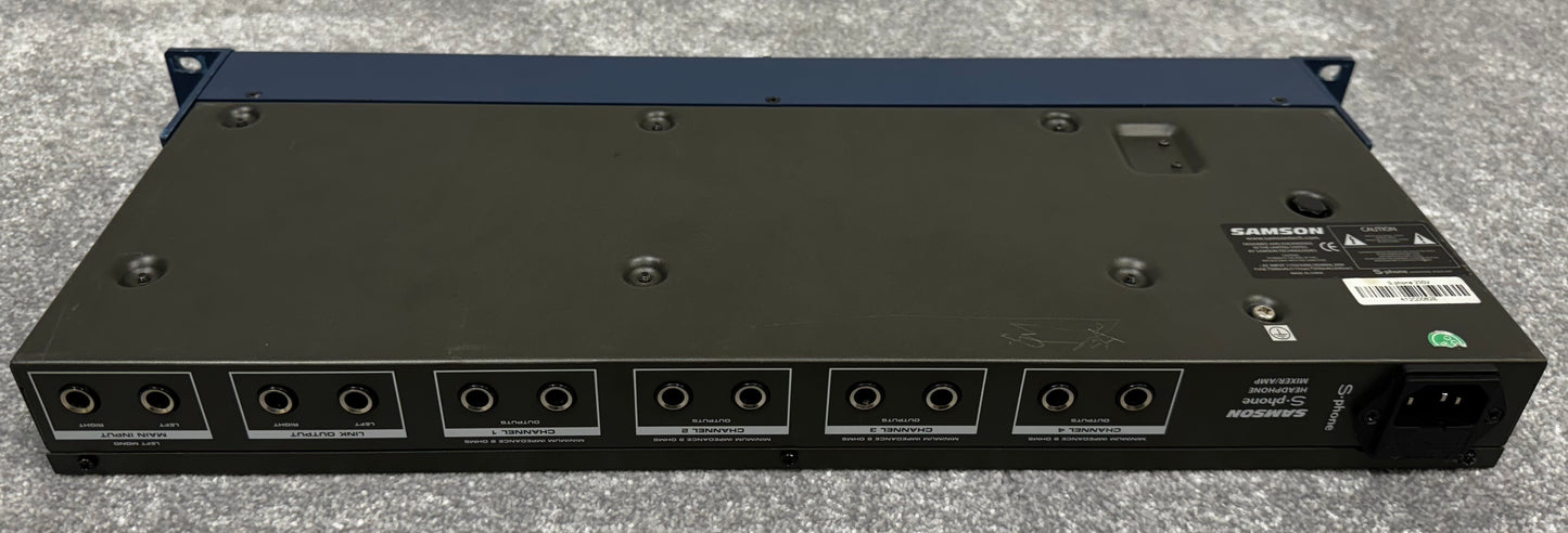 Samson Audio S-Phone – 4 Channel Headphone Amplifier – Very Good