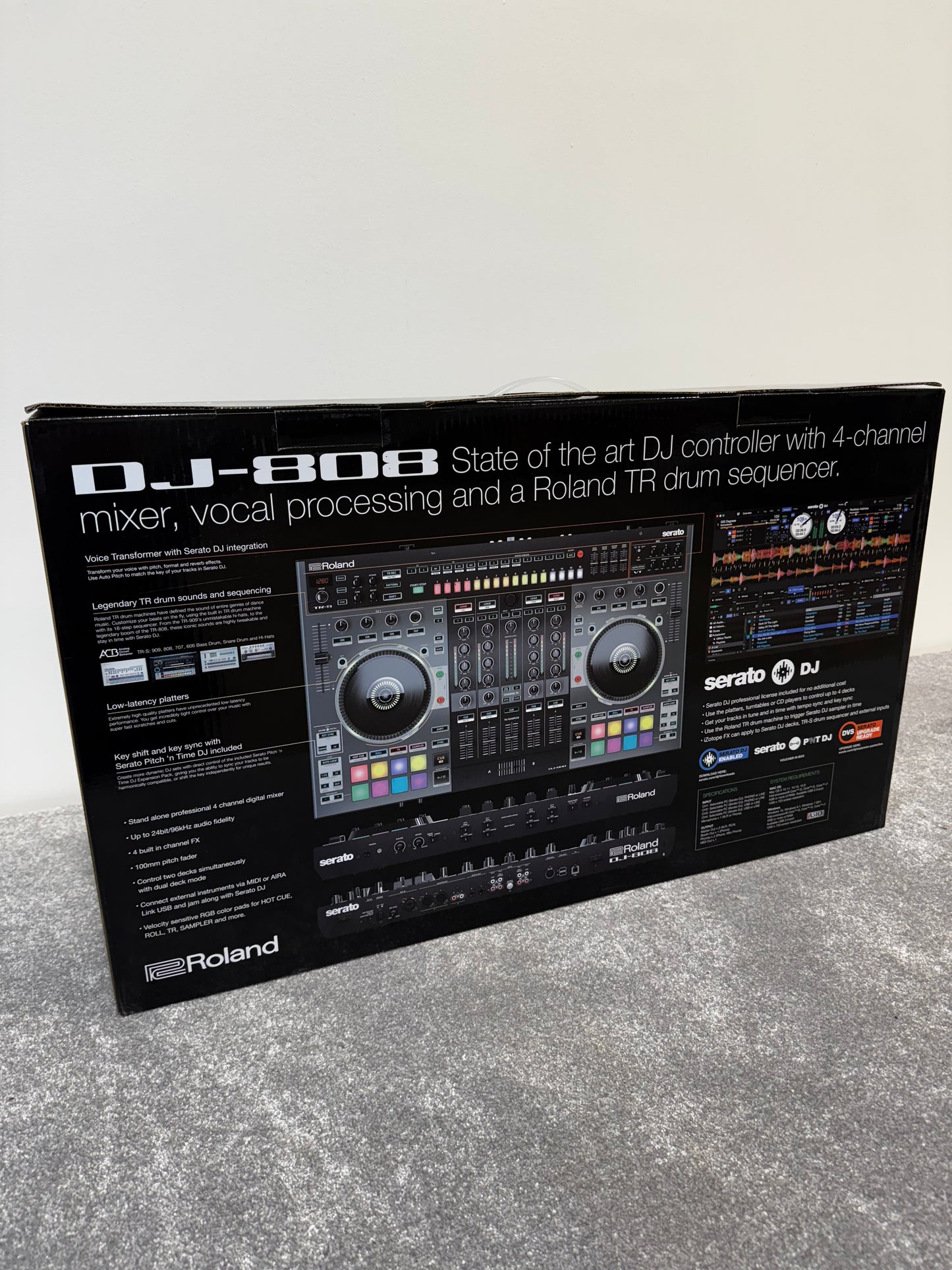 Roland DJ-808 Professional Grade DJ Controller Boxed