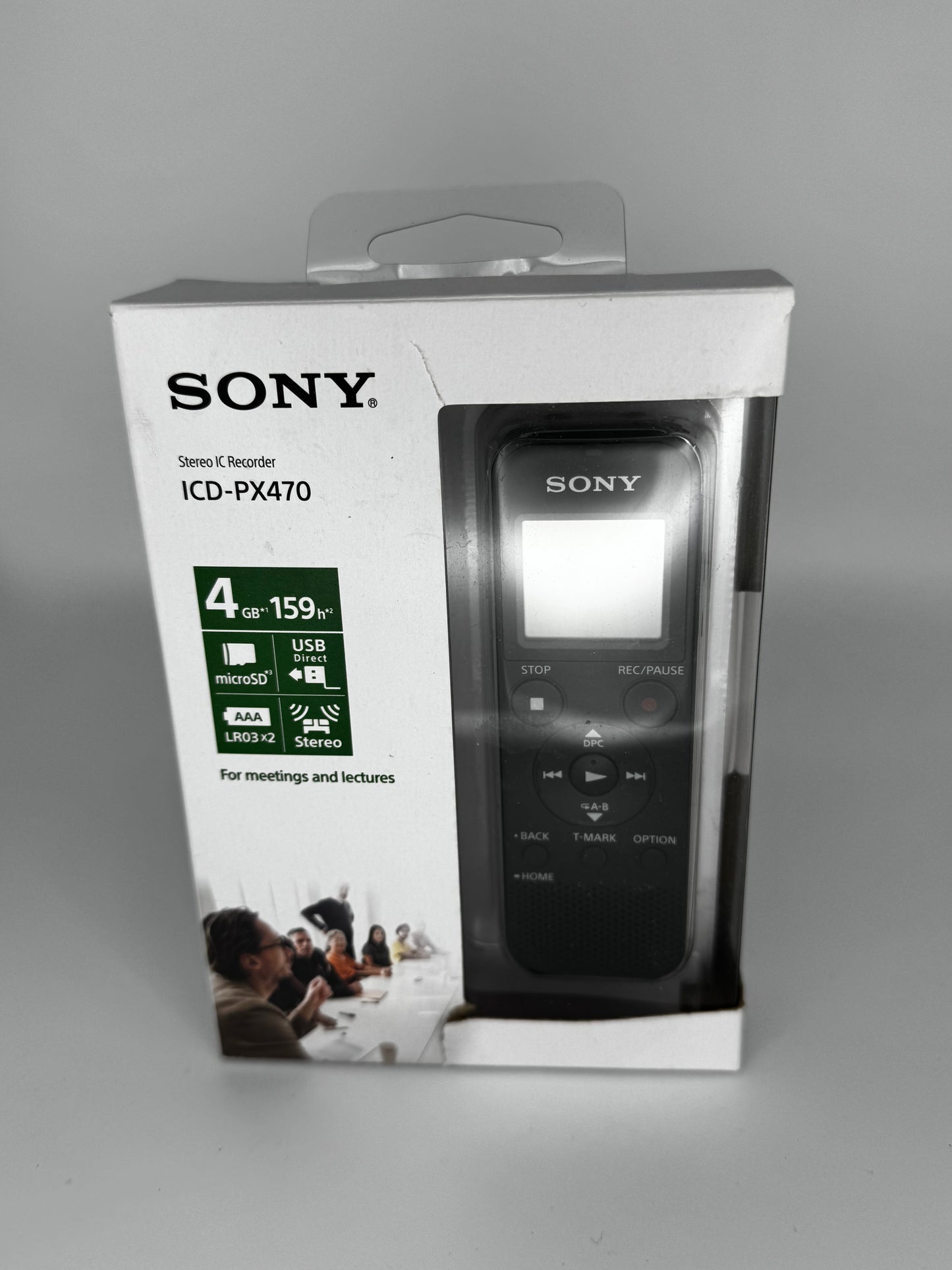 Sony ICD - PX470 Stereo IC Recorder