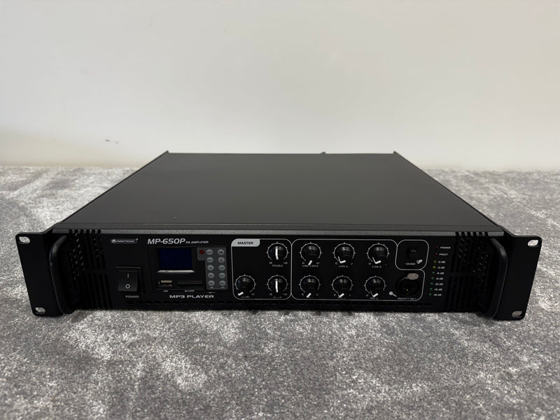 OMNITRONIC MP-650P 650W PA Mixing Amplifier - High Power Output - Excellent - image 3