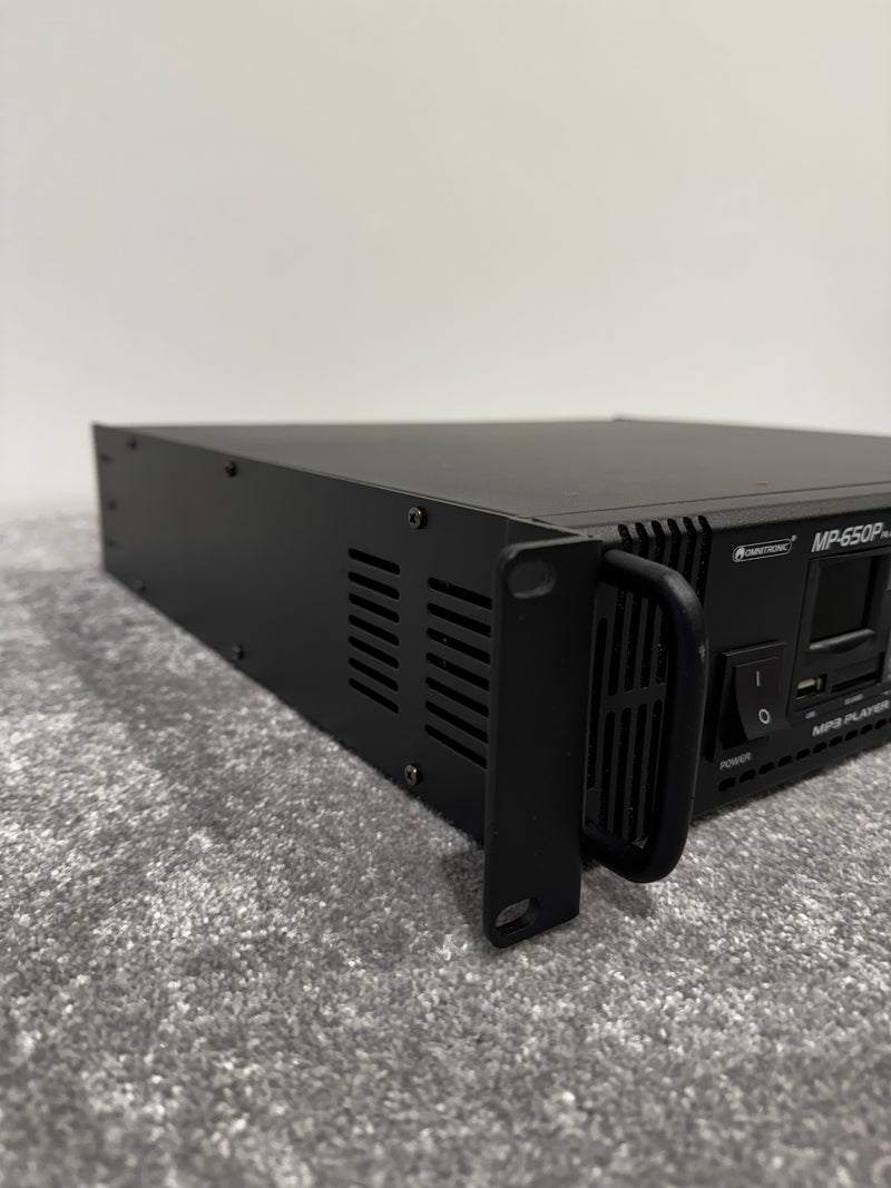 OMNITRONIC MP-650P 650W PA Mixing Amplifier - High Power Output - Excellent - image 5