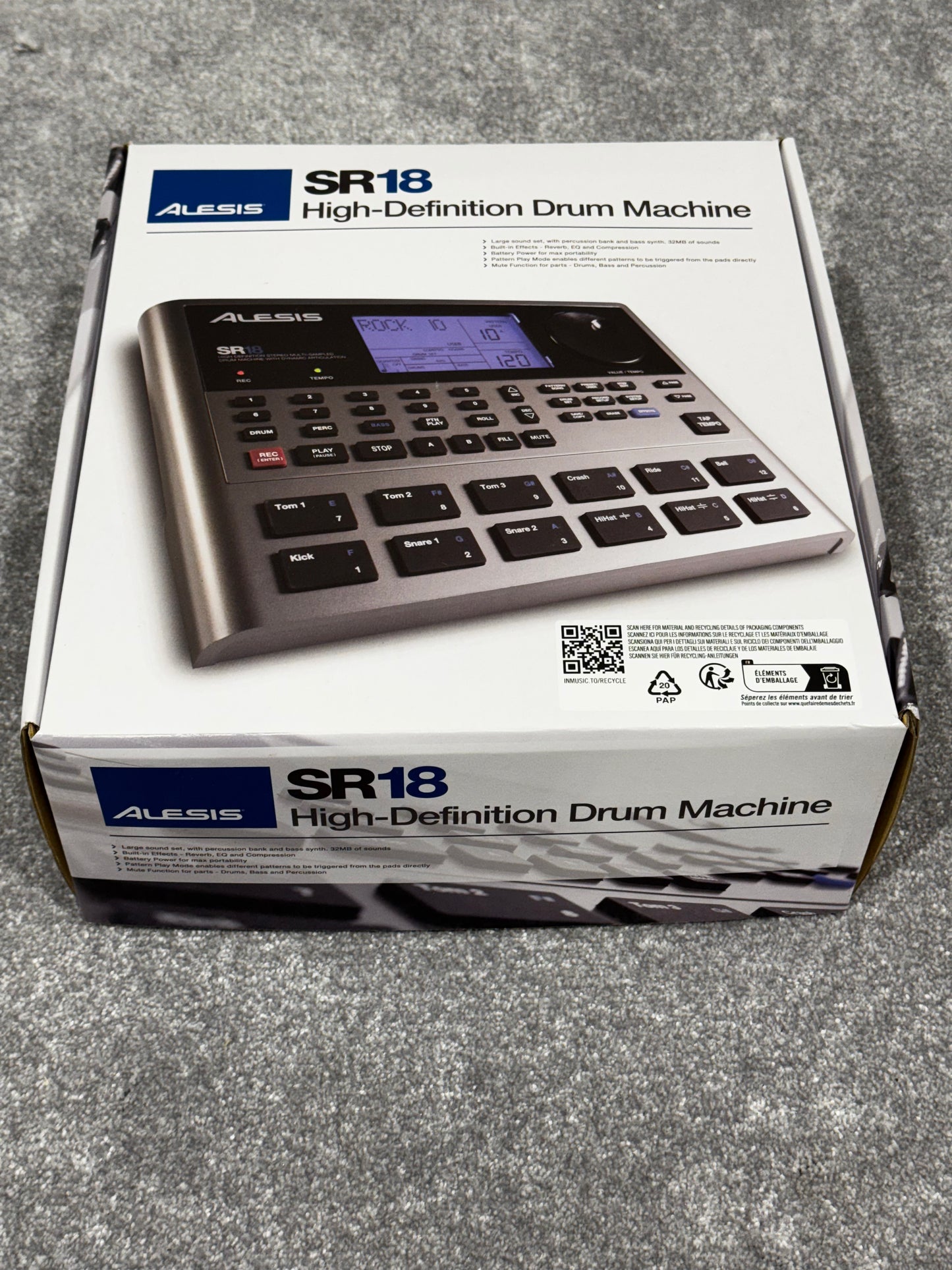 Alesis SR18 High-Definition Drum Machine