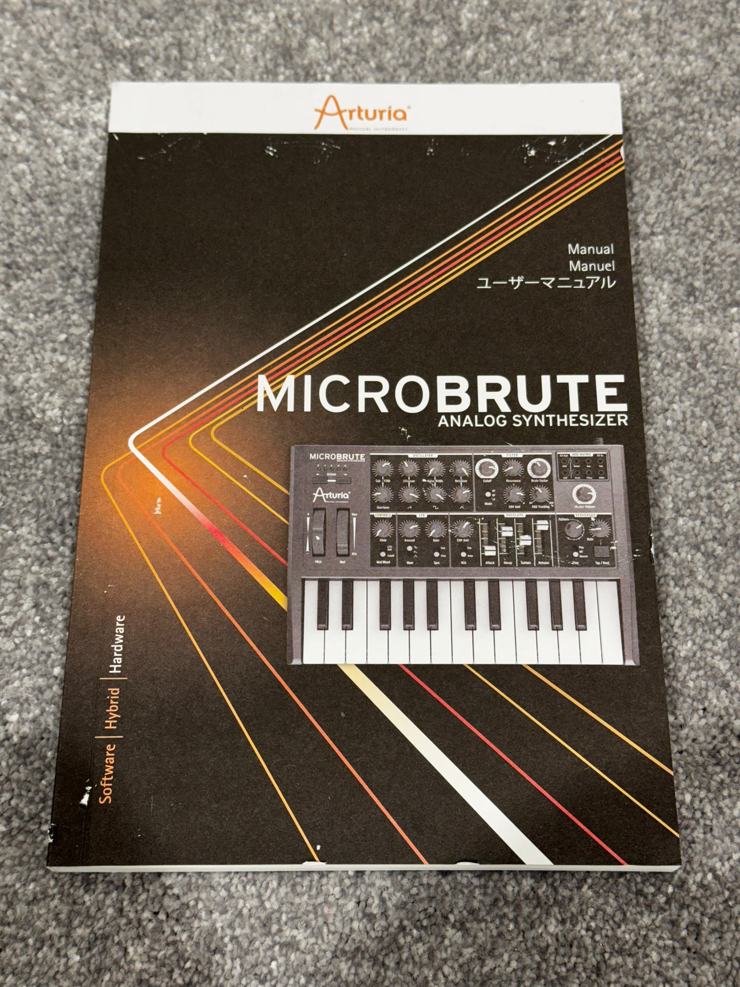 Arturia MicroBrute Analog Synthesizer - Compact, Powerful, and Versatile Monophonic Synth