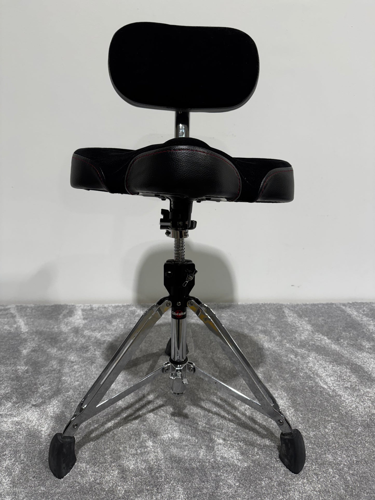Gibraltar 9608MB 9000 Series 16" Cordura Saddle Drum Throne with Backrest