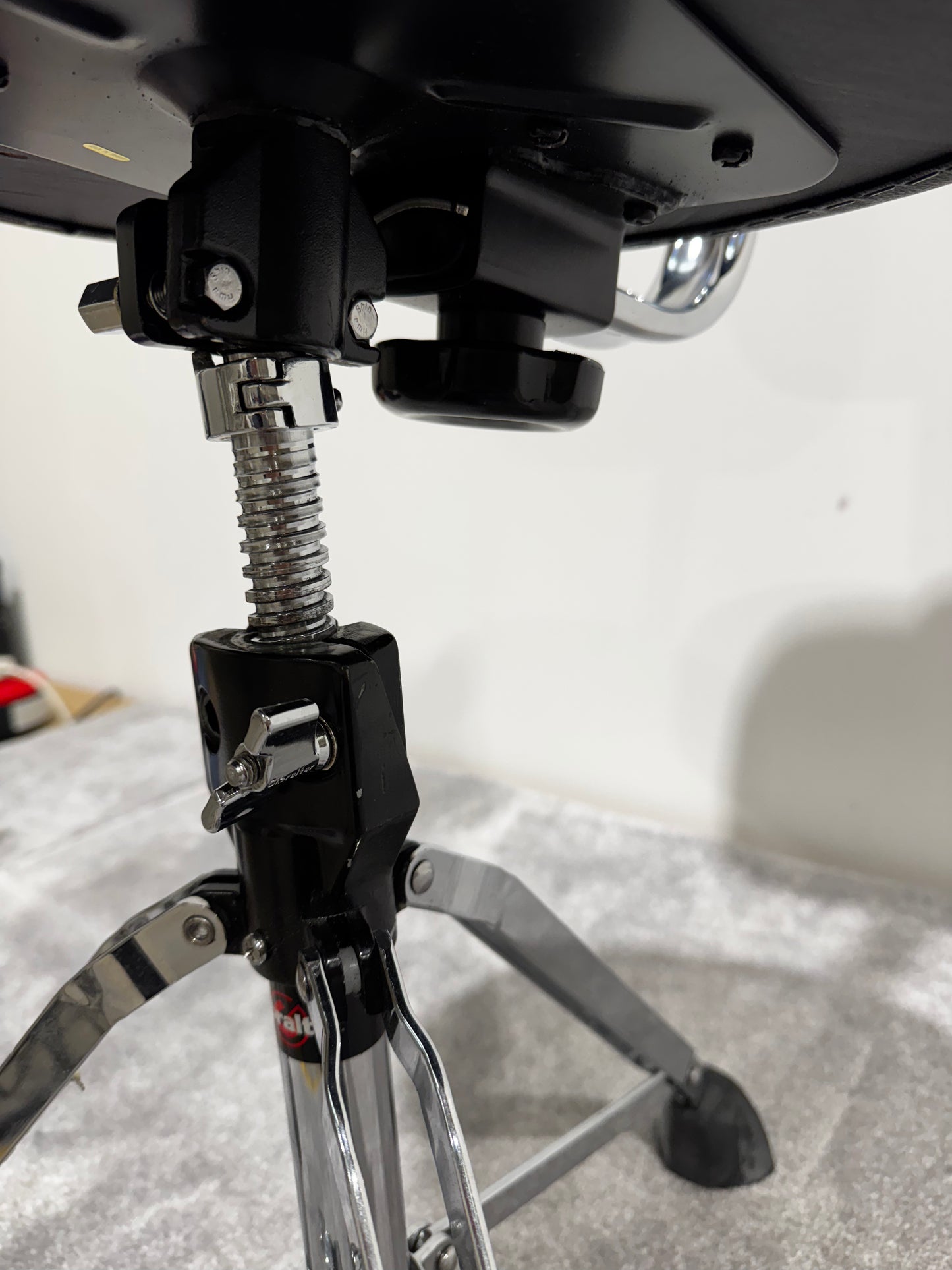 Gibraltar 9608MB 9000 Series 16" Cordura Saddle Drum Throne with Backrest