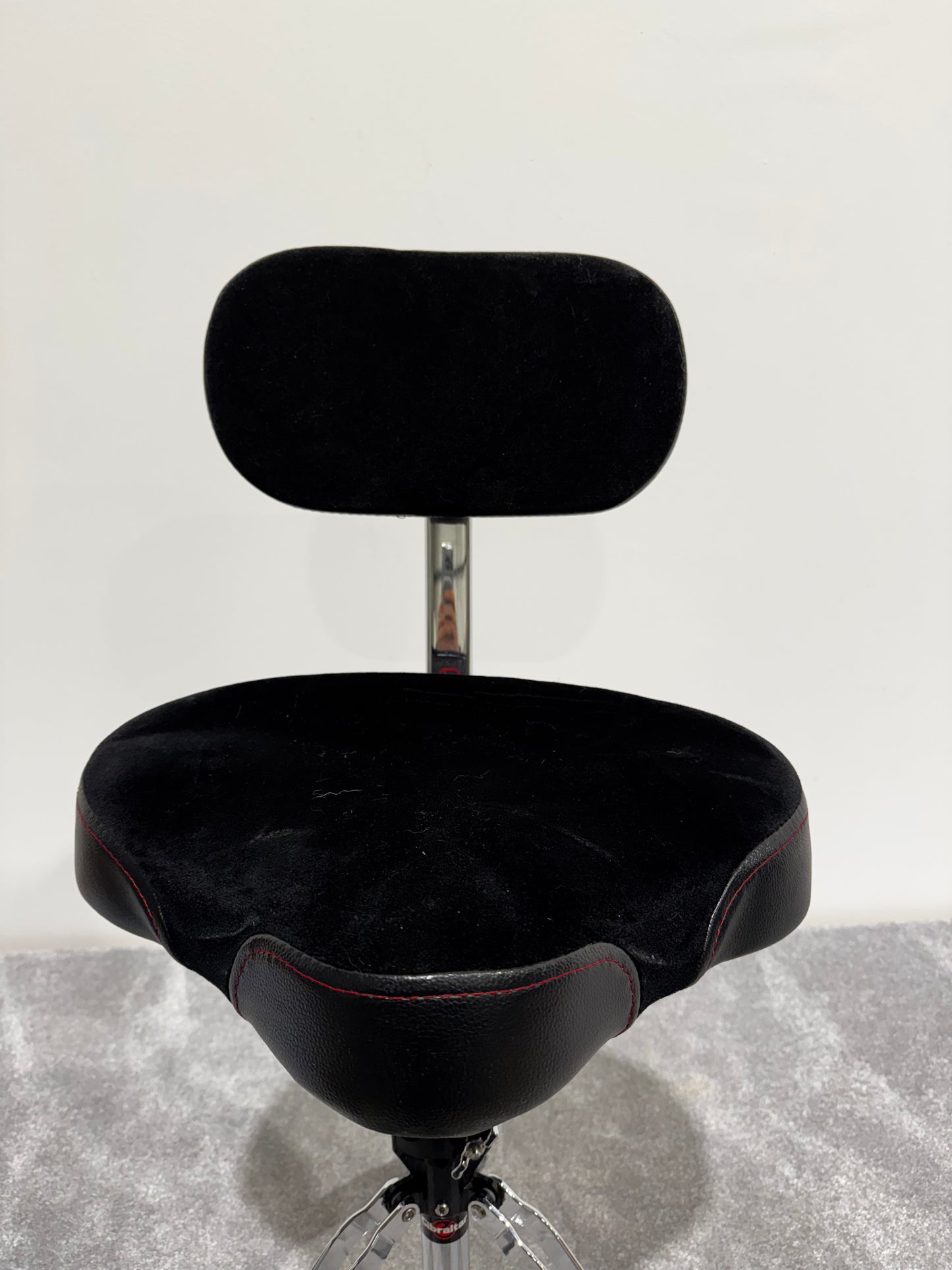 Gibraltar 9608MB 9000 Series 16" Cordura Saddle Drum Throne with Backrest