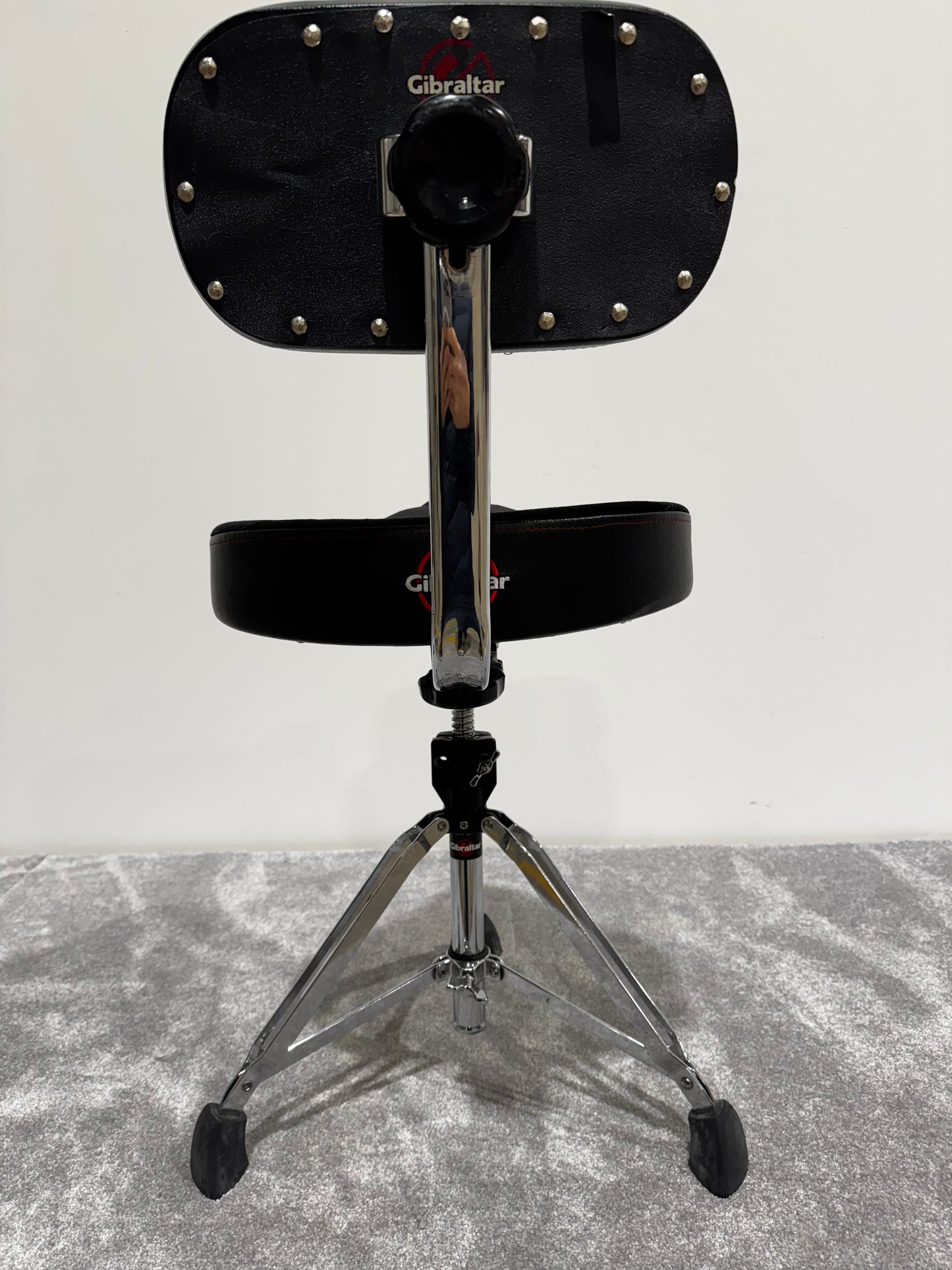 Gibraltar 9608MB 9000 Series 16" Cordura Saddle Drum Throne with Backrest