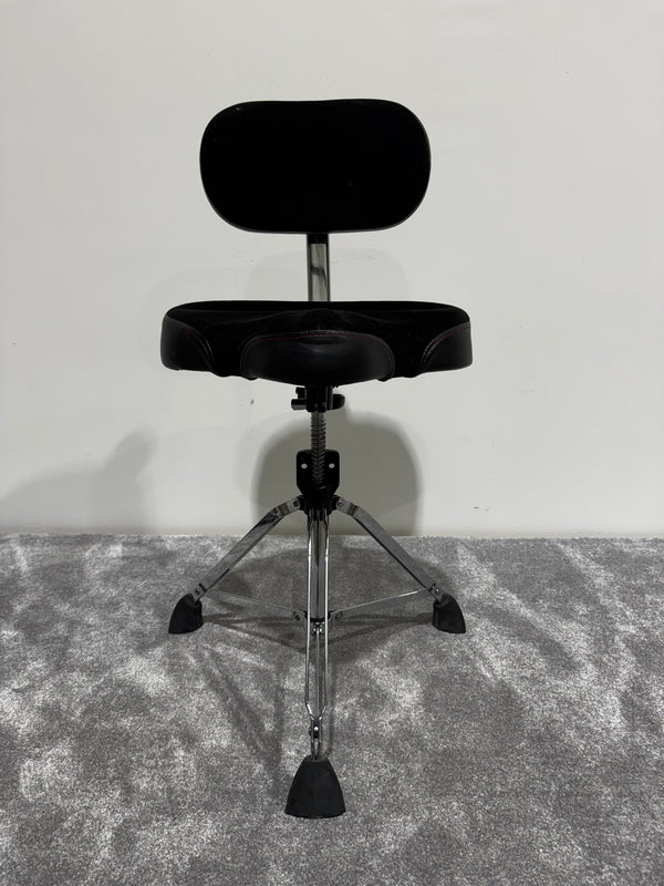 Gibraltar 9608MB 9000 Series 16" Cordura Saddle Drum Throne with Backrest
