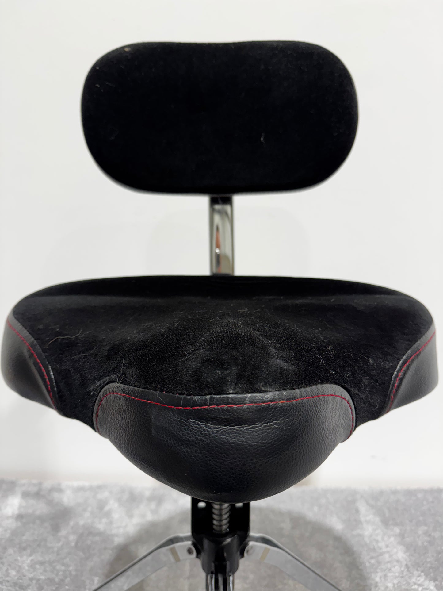Gibraltar 9608MB 9000 Series 16" Cordura Saddle Drum Throne with Backrest