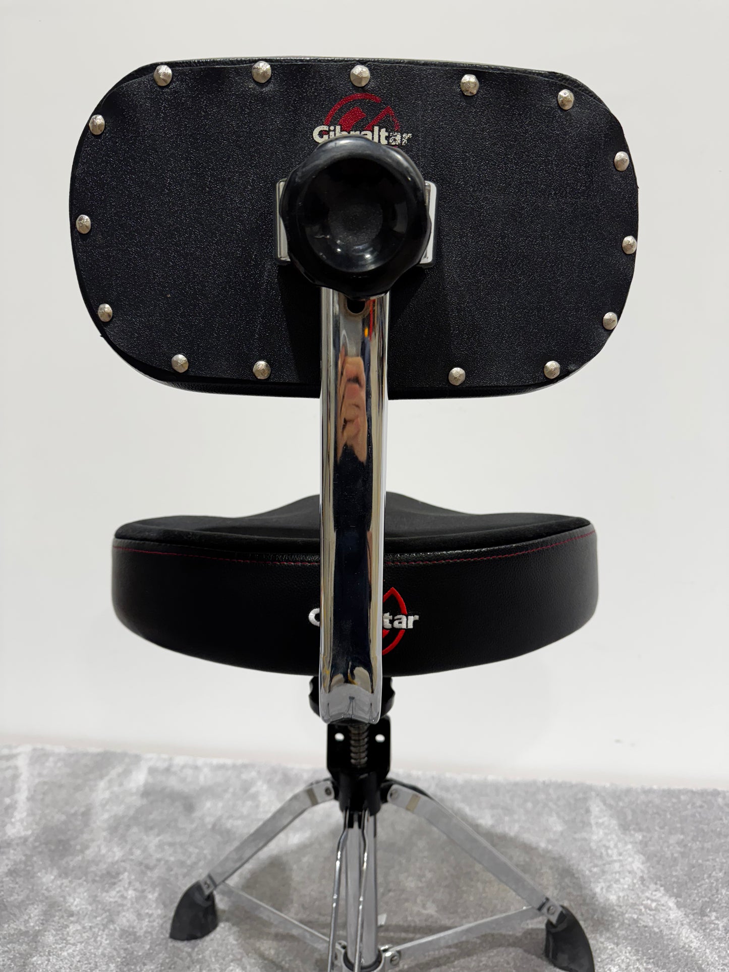 Gibraltar 9608MB 9000 Series 16" Cordura Saddle Drum Throne with Backrest