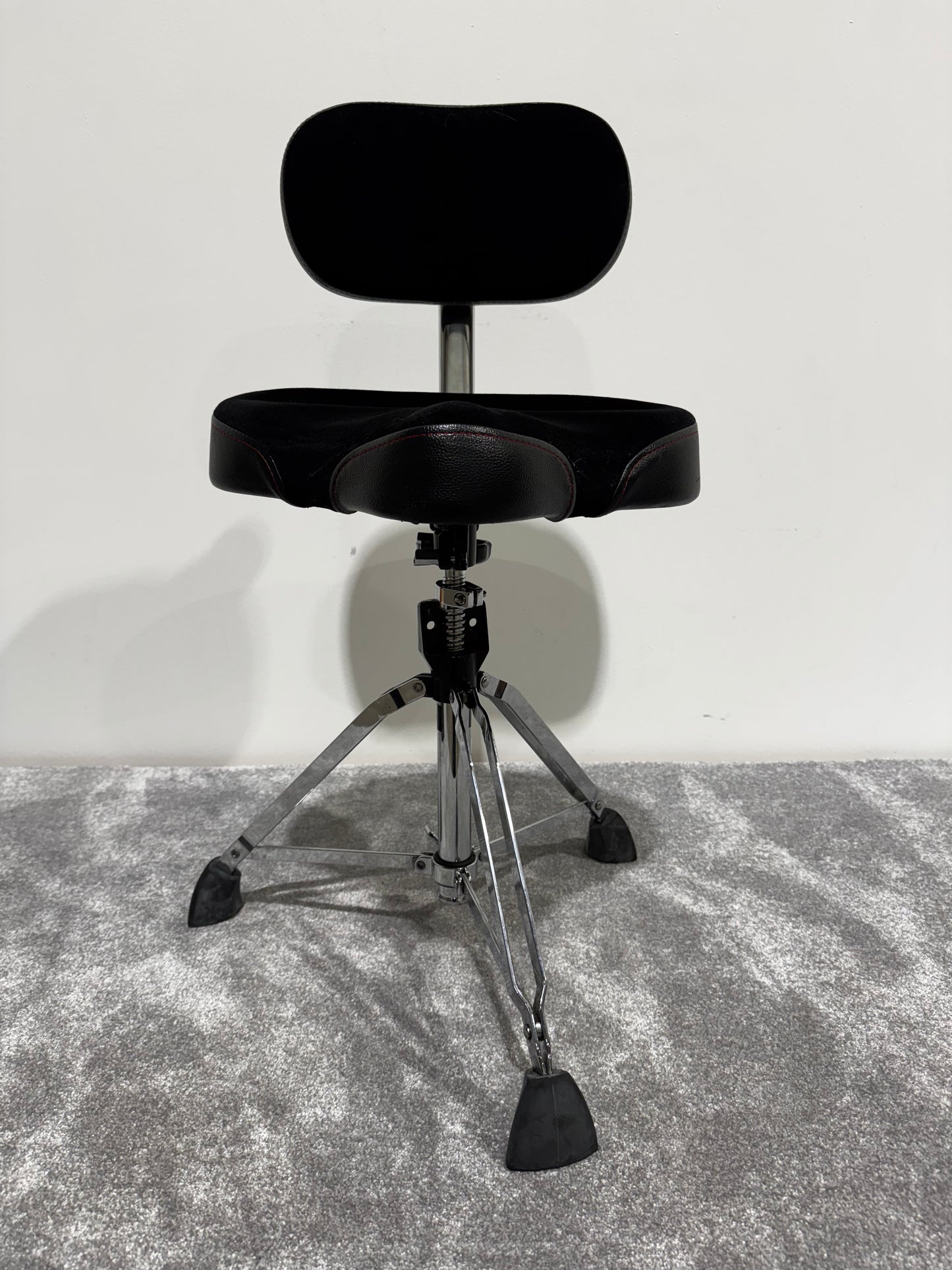 Gibraltar 9608MB 9000 Series 16" Cordura Saddle Drum Throne with Backrest