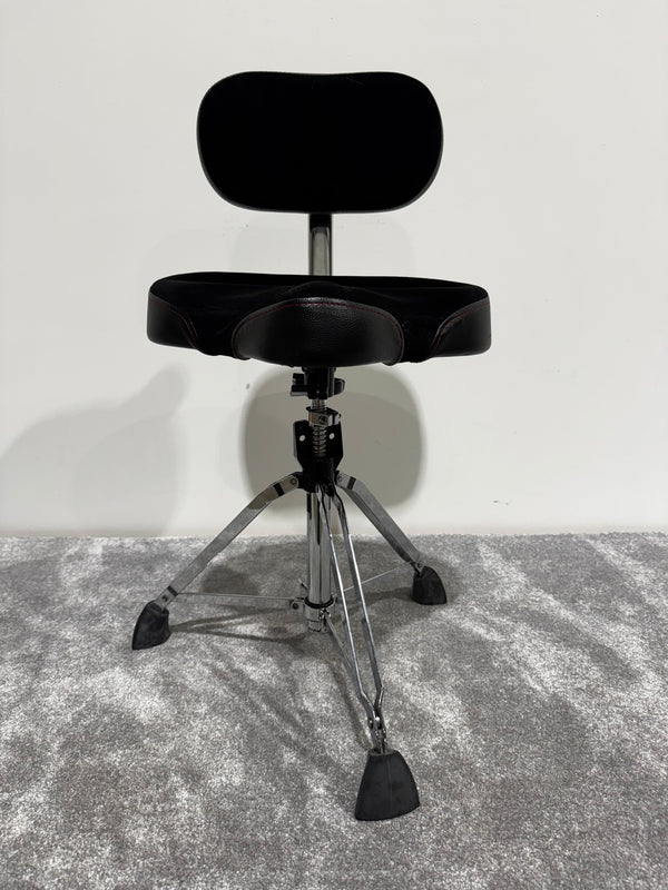Gibraltar 9608MB 9000 Series 16" Cordura Saddle Drum Throne with Backrest