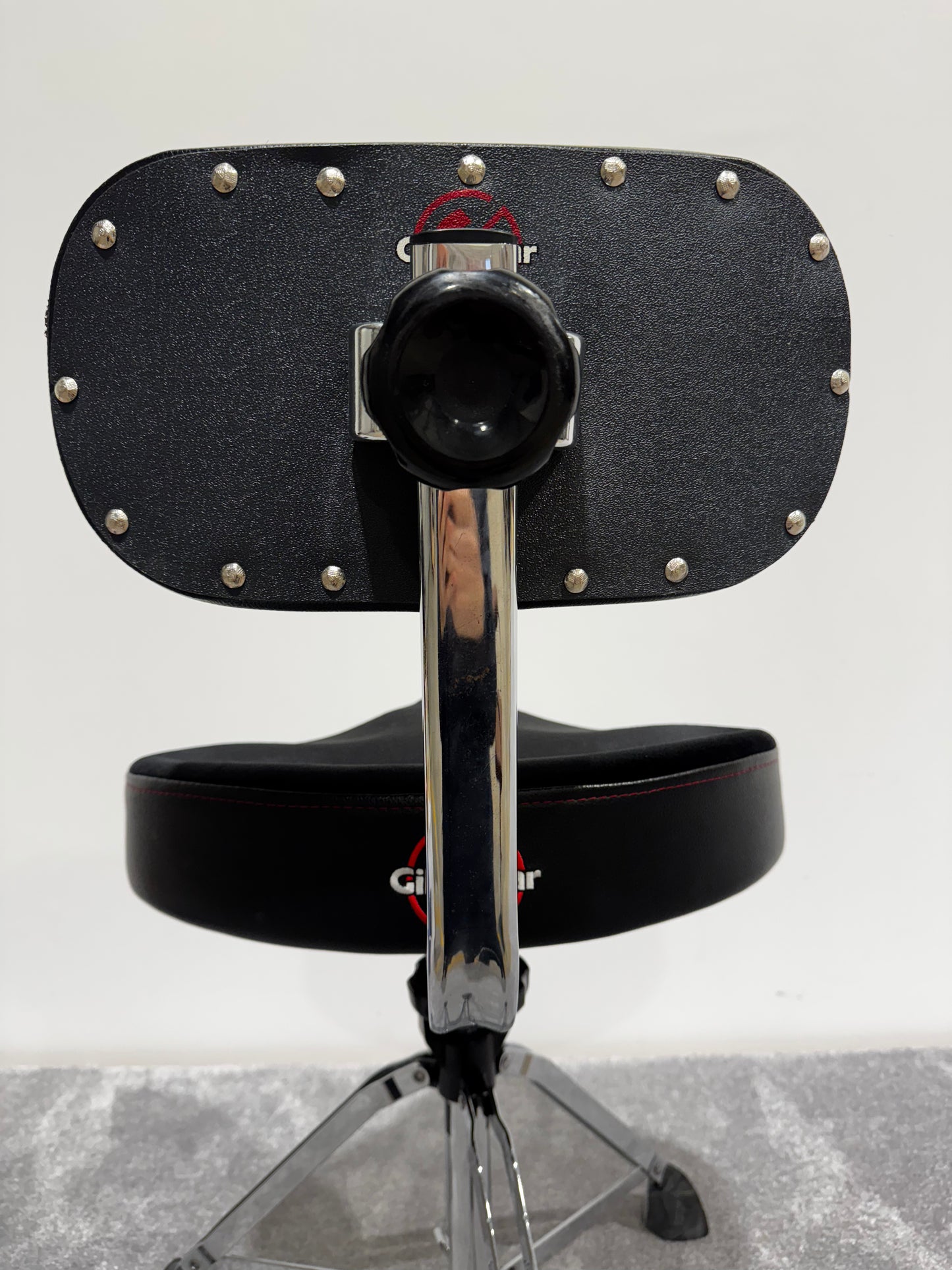 Gibraltar 9608MB 9000 Series 16" Cordura Saddle Drum Throne with Backrest