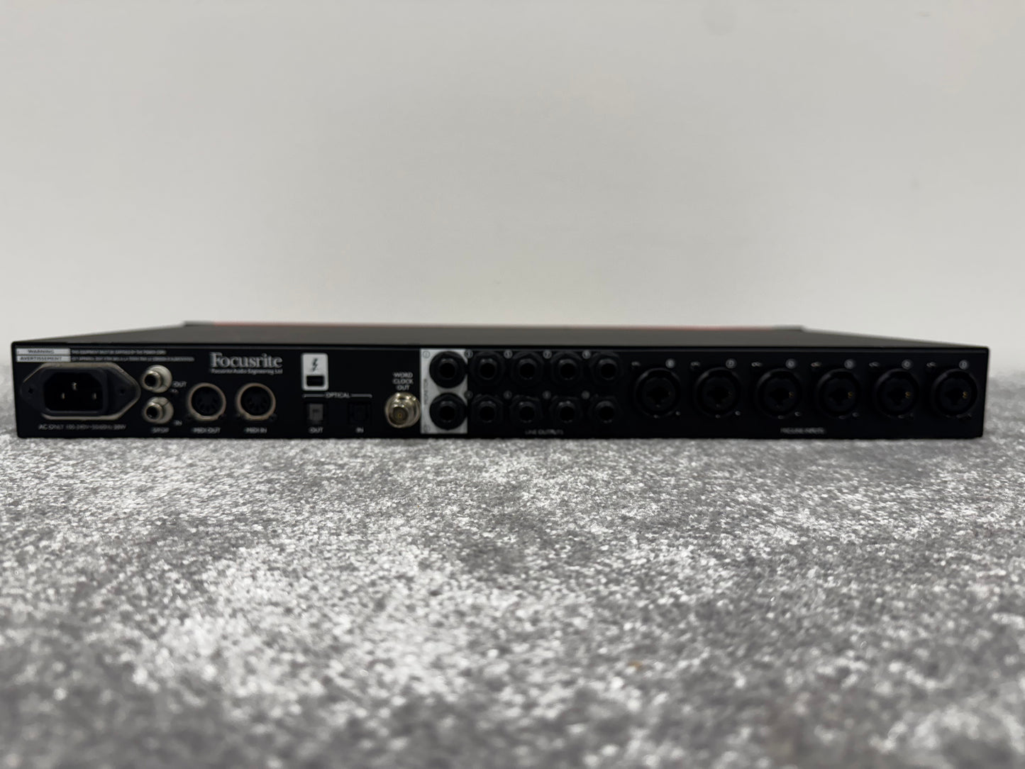 Focusrite Clarett 8Pre - 18 x 20 Thunderbolt Interface with Box
