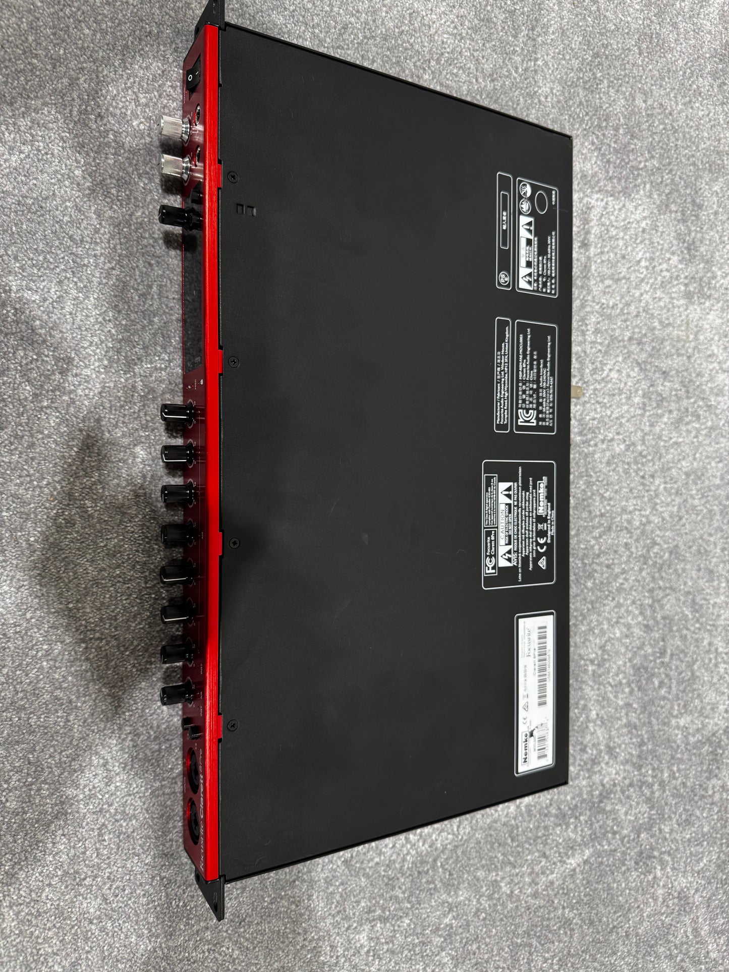 Focusrite Clarett 8Pre - 18 x 20 Thunderbolt Interface with Box