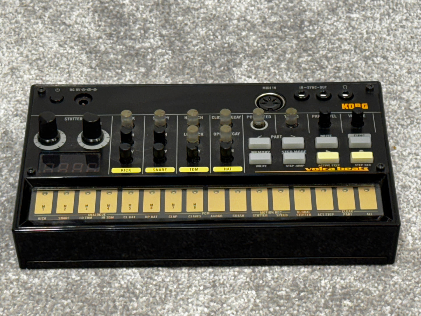 Korg Volca Beats Analogue Rhythm Machine - Spares or Repair