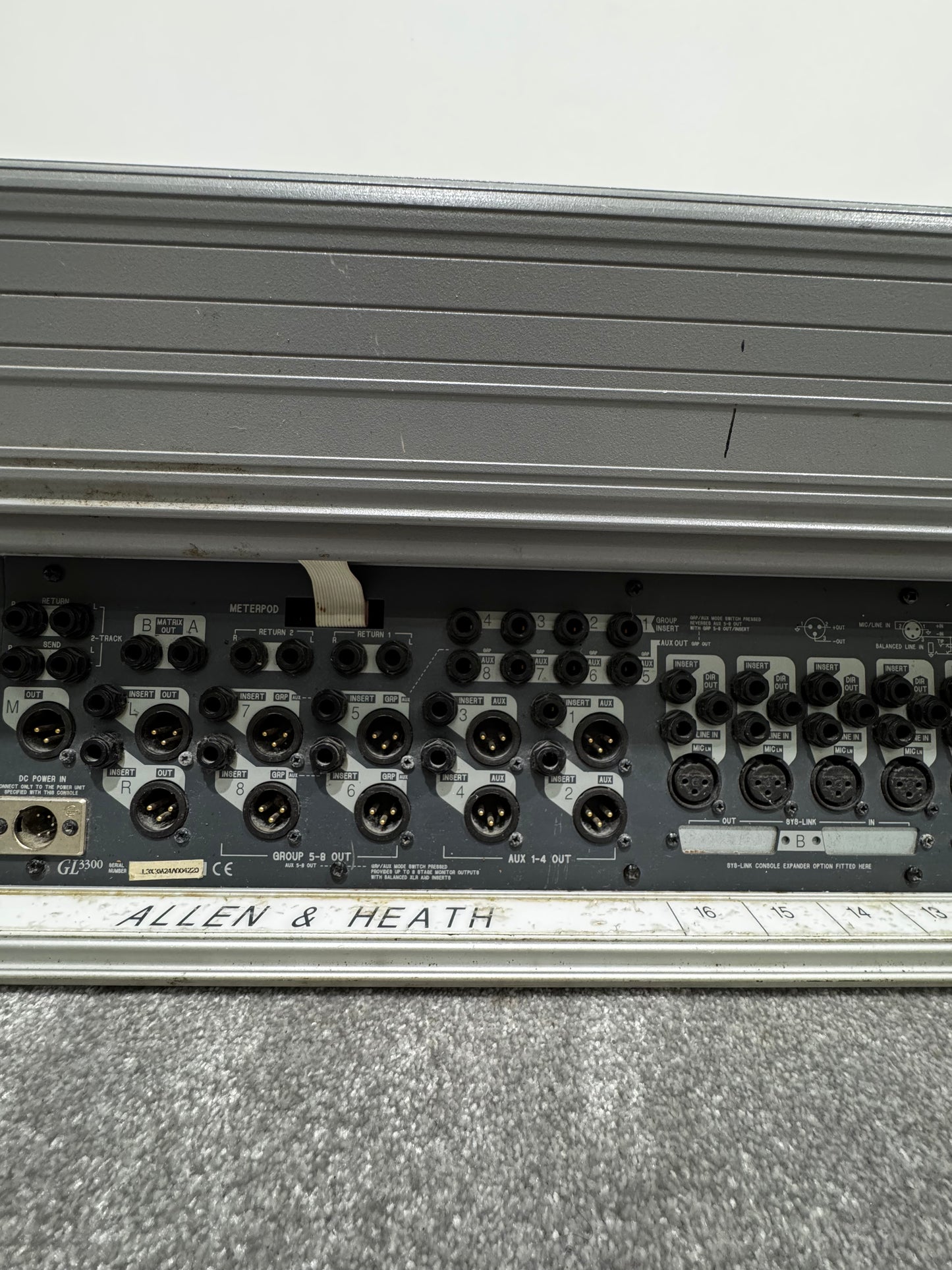 Allen & Heath GL3300 Dual Function Audio Mixing Console - 24 Channel Version