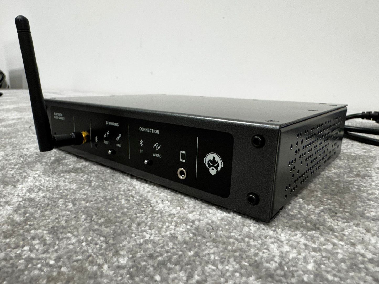 Angry Audio Bluetooth Audio Gadget Wireless Audio Interface - Seamless Connectivity, High-Quality Sound - Excellent w/ two StudioHub XLR audio adapters