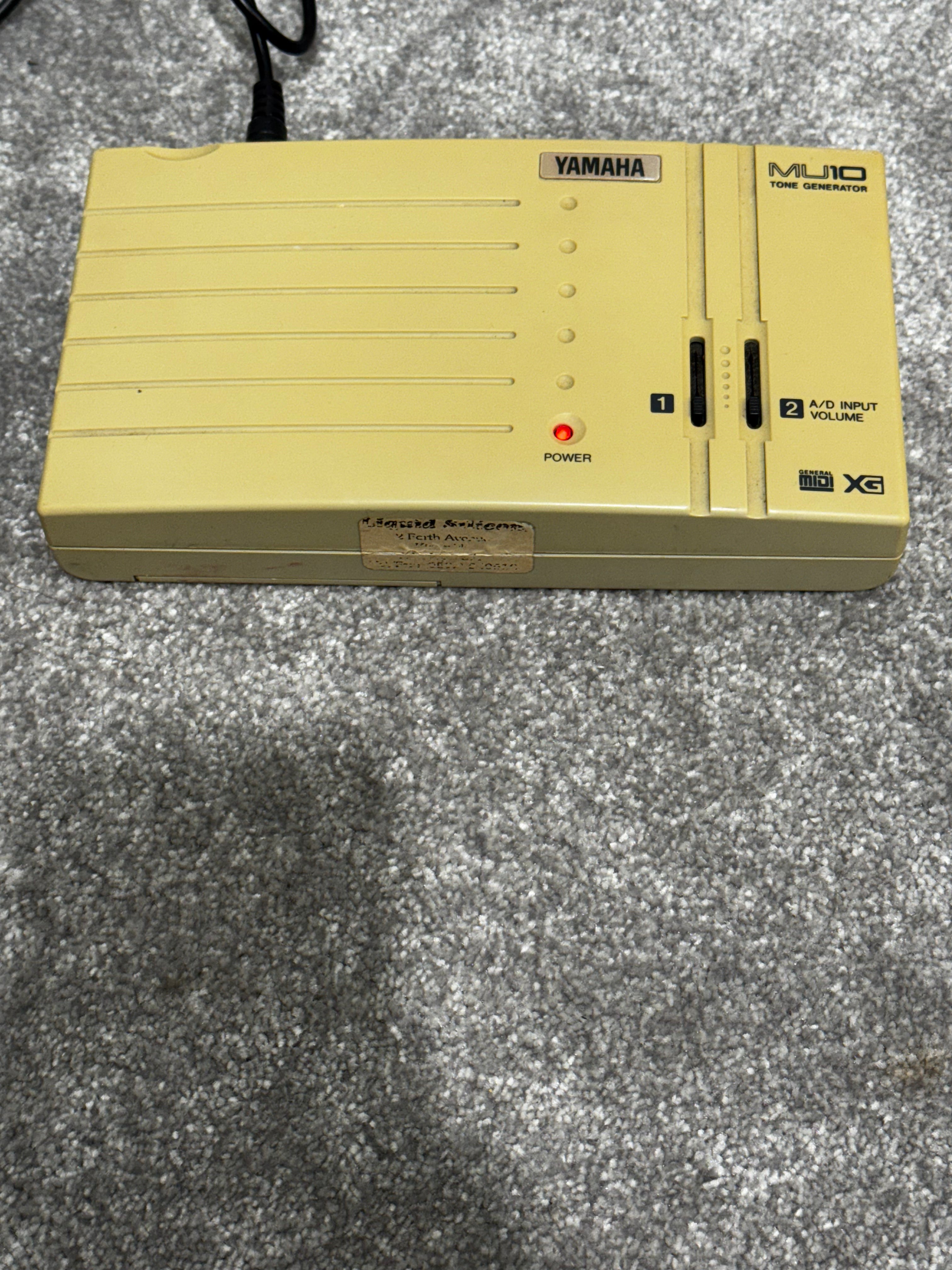 【ジャンク】YAMAHA MU10 TONE GENERATOR レア品 IMG_5340.heic?v=1748603437