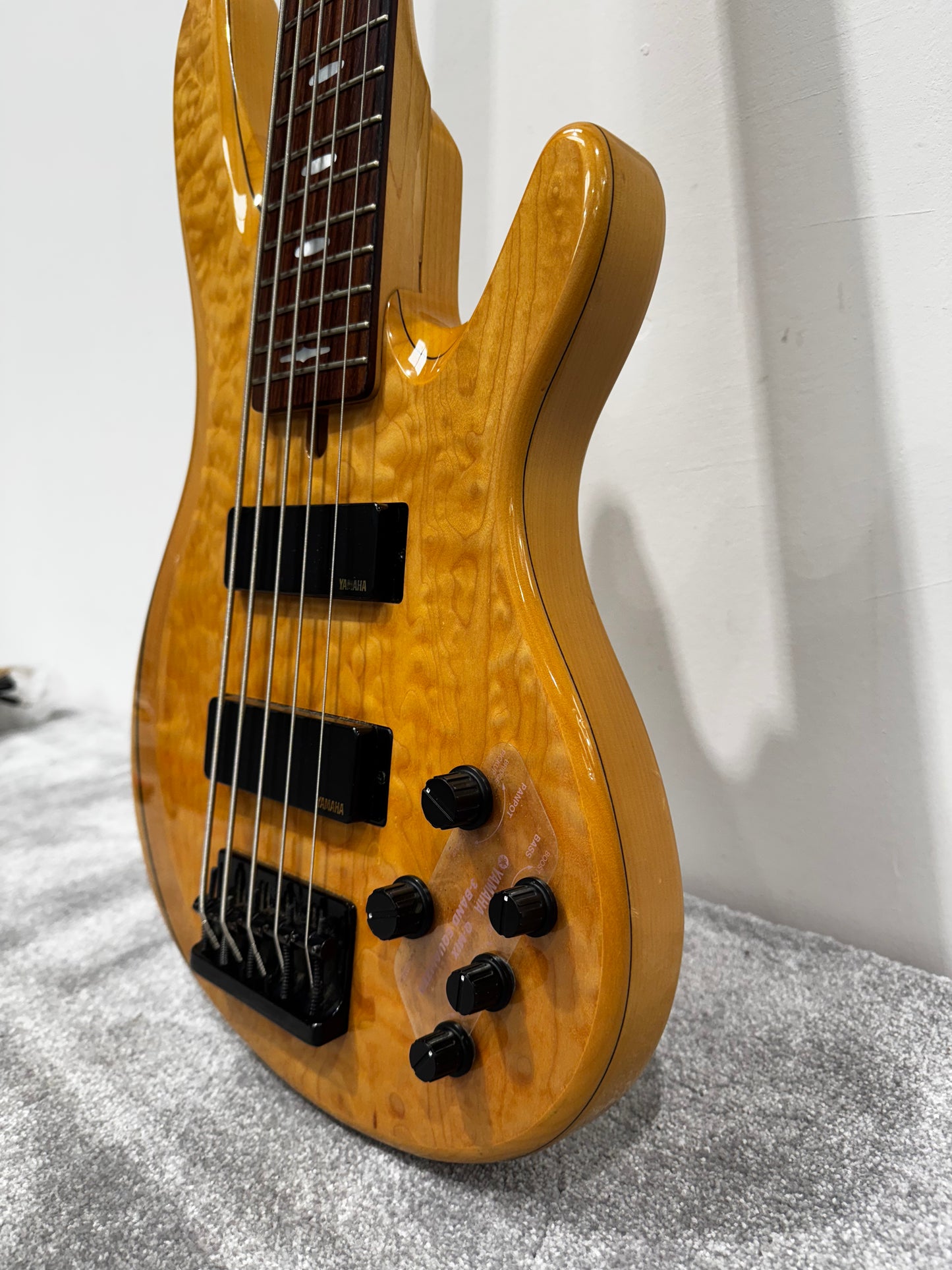 Yamaha TRB1005 5-string Bass Guitar with Chord Soft Case