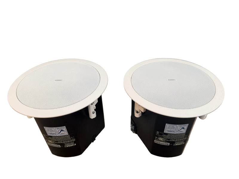 QSC AD-C6T-WH - Ceiling Loudspeakers (Pair - White) - Like New w/ Original Box & Installation Kit - image 1