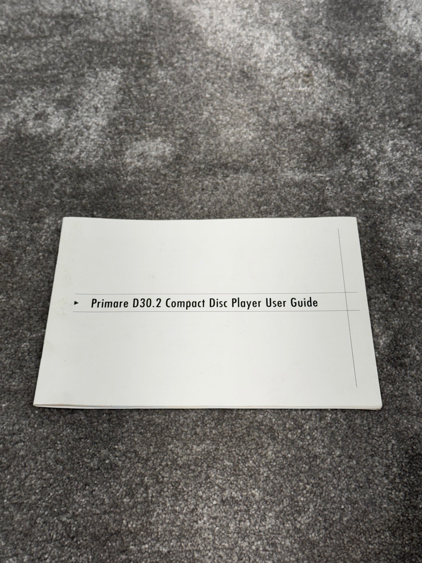 Primare D30.2 Compact Disc Player - Part of the 30 Series