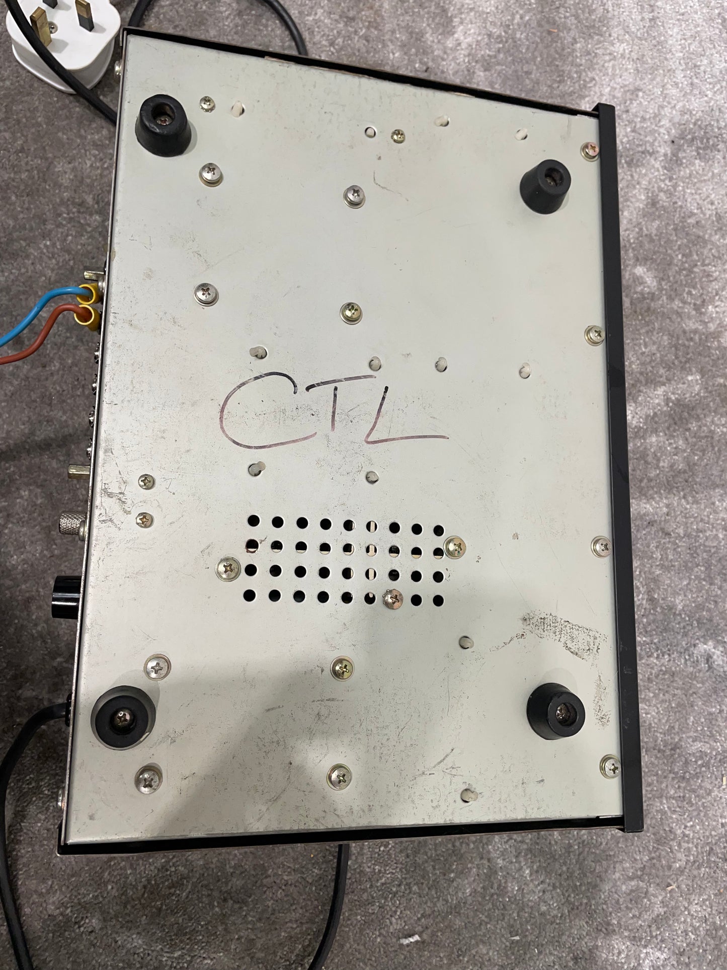 Adastra A-56 Amplifier - 560W Output, 2U Rackmount - Good w/ Power Supply
