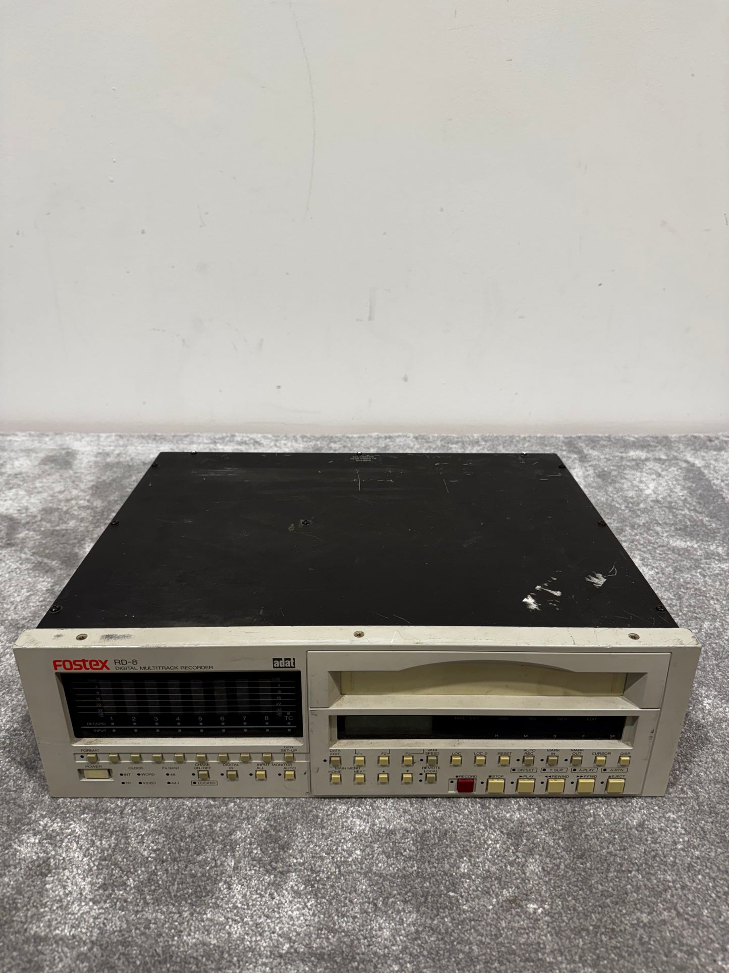 Fostex RD-8 Digital Multitrack Recorder With Model 8312 Remote Control